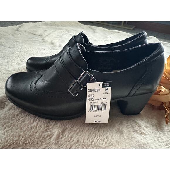 Thomas McAnn Black 9 Wide Cloverblack NWT - Picture 1 of 5